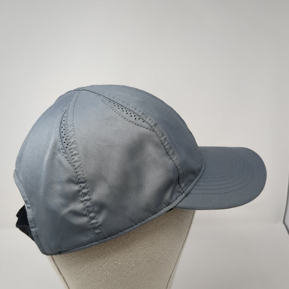 Nike Dri-Fit Slideback Baseball Cap Gray One Size Adjustable Featherlight - Picture 5 of 10